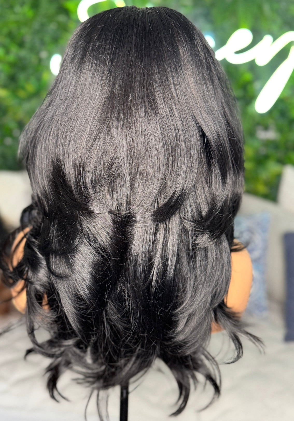 Glueless wig HD 5by5